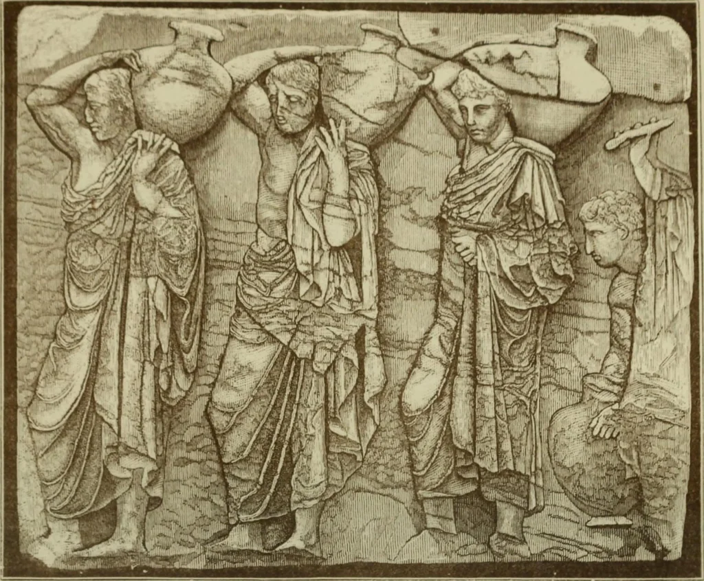An illustration from Rambles and studies in Greece, 1878, leaf 133