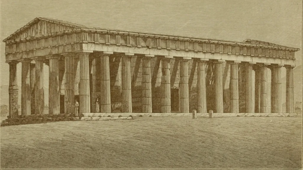 An illustration from Rambles and studies in Greece, 1878, leaf 53