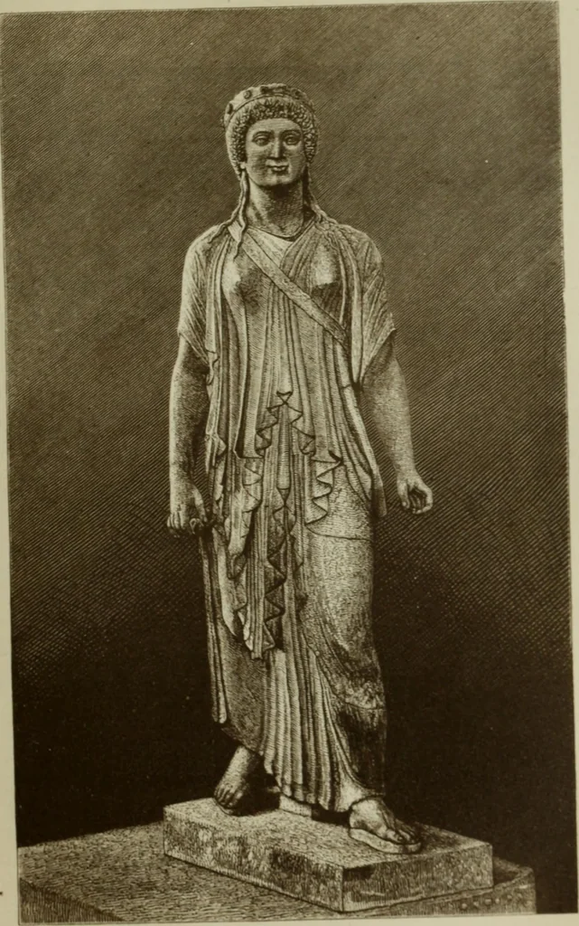 An illustration from Rambles and studies in Greece, 1878, leaf 92