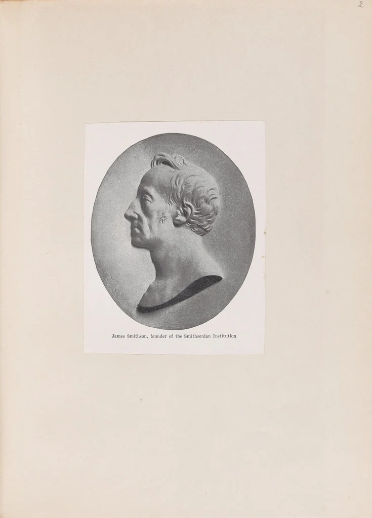 An illustration from Random records of a lifetime, 1846-1931 [actually 1932] volume XIII, Portraits, Smithsonian Institution, 1871, leaf 17