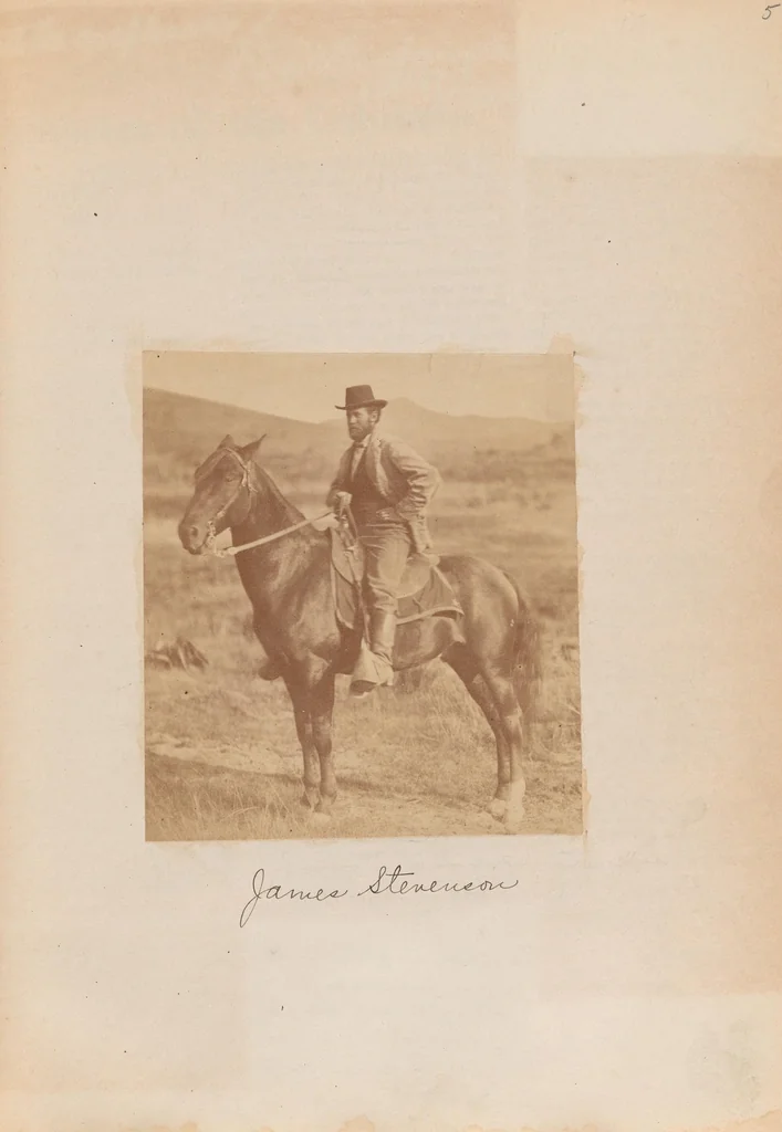 An illustration from Random records of a lifetime, 1846-1931 [actually 1932] volume XIV, Portraits, Bureau of American Ethnology. National Gallery of Art, and miscellaneous, 1920, leaf 21
