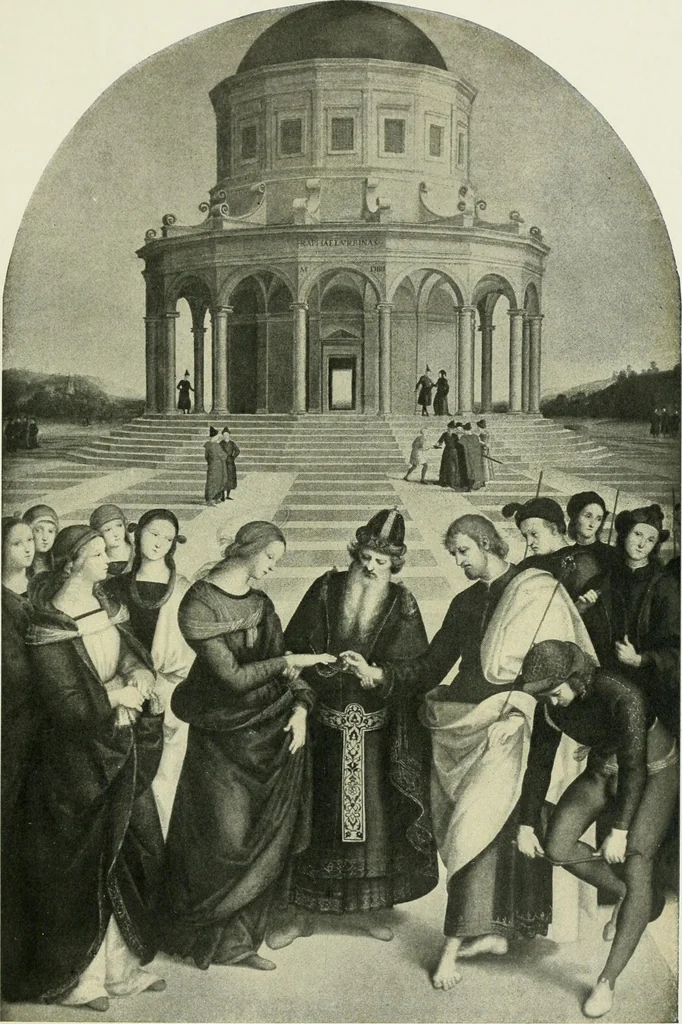 An illustration from Raphael, 1900, leaf 8
