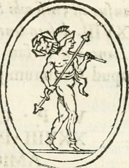 An illustration from Raphaelis Fabretti Gasparis F. Vrbinatis De columna Traiani syntagma : accesserunt explicatio veteris tabellae anaglyphae Homer Iliadem atque ex Stesichoro, Arctino et Lesche Ilii excidium continentis & emissarii lacus Fucini descriptio, 1683, leaf 188