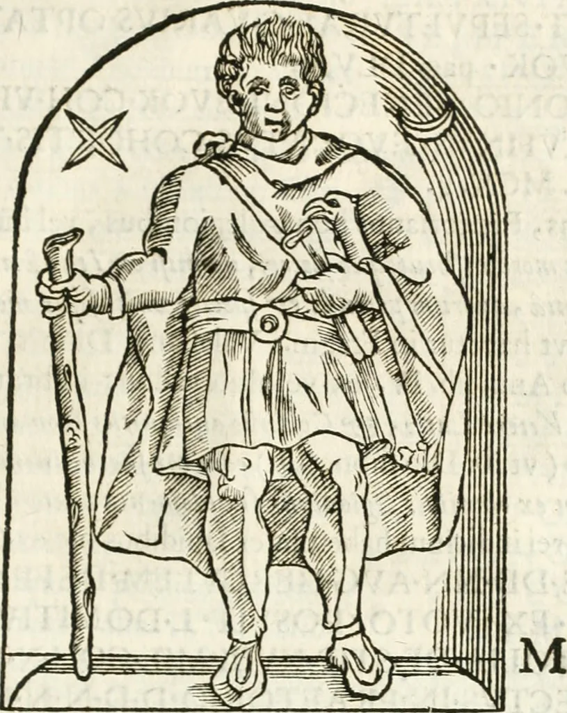 An illustration from Raphaelis Fabretti Gasparis F. Vrbinatis De columna Traiani syntagma : accesserunt explicatio veteris tabellae anaglyphae Homer Iliadem atque ex Stesichoro, Arctino et Lesche Ilii excidium continentis & emissarii lacus Fucini descriptio, 1683, leaf 202