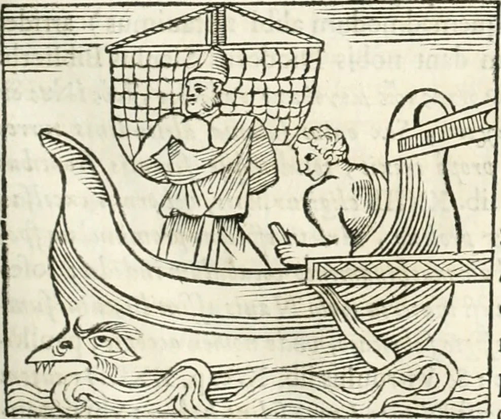 An illustration from Raphaelis Fabretti Gasparis F. Vrbinatis De columna Traiani syntagma : accesserunt explicatio veteris tabellae anaglyphae Homer Iliadem atque ex Stesichoro, Arctino et Lesche Ilii excidium continentis & emissarii lacus Fucini descriptio, 1683, leaf 222