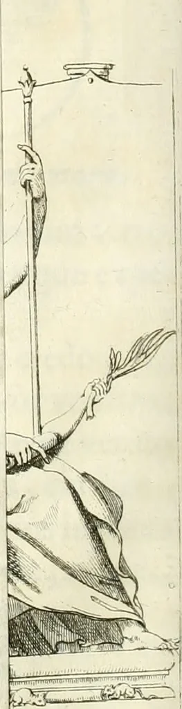 An illustration from Raphaelis Fabretti Gasparis F. Vrbinatis De columna Traiani syntagma : accesserunt explicatio veteris tabellae anaglyphae Homer Iliadem atque ex Stesichoro, Arctino et Lesche Ilii excidium continentis & emissarii lacus Fucini descriptio, 1683, leaf 323