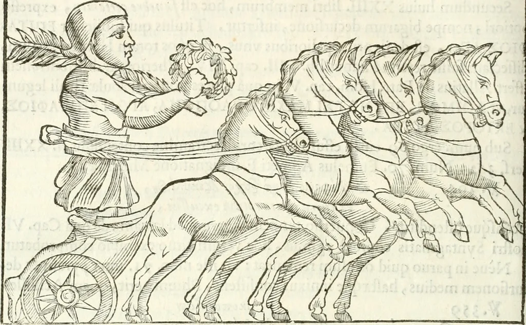 An illustration from Raphaelis Fabretti Gasparis F. Vrbinatis De columna Traiani syntagma : accesserunt explicatio veteris tabellae anaglyphae Homer Iliadem atque ex Stesichoro, Arctino et Lesche Ilii excidium continentis & emissarii lacus Fucini descriptio, 1683, leaf 347