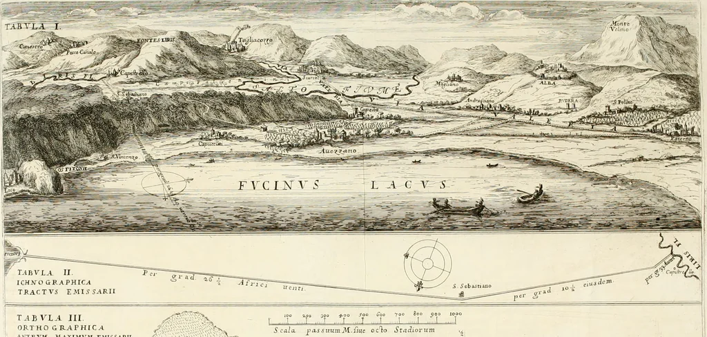 An illustration from Raphaelis Fabretti Gasparis F. Vrbinatis De columna Traiani syntagma : accesserunt explicatio veteris tabellae anaglyphae Homer Iliadem atque ex Stesichoro, Arctino et Lesche Ilii excidium continentis & emissarii lacus Fucini descriptio, 1683, leaf 399