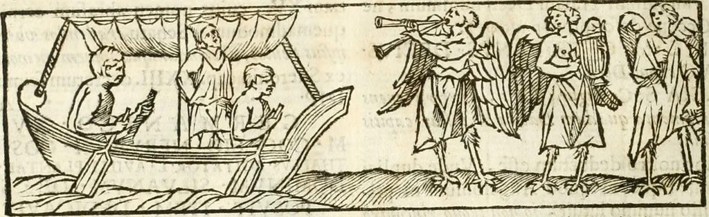 An illustration from Raphaelis Fabretti Gasparis F. Vrbinatis De columna Traiani syntagma : accesserunt explicatio veteris tabellae anaglyphae Homer Iliadem atque ex Stesichoro, Arctino et Lesche Ilii excidium continentis & emissarii lacus Fucini descriptio, 1683, leaf 493