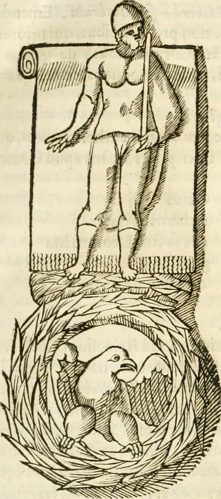 An illustration from Raphaelis Fabretti Gasparis F. Vrbinatis De columna Traiani syntagma : accesserunt explicatio veteris tabellae anaglyphae Homer Iliadem atque ex Stesichoro, Arctino et Lesche Ilii excidium continentis & emissarii lacus Fucini descriptio, 1683, leaf 80