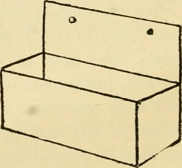 An illustration from Raphia and reed weaving, including also cardboard and paper construction; a practical course for primary and elementary schools, 1901, leaf 13