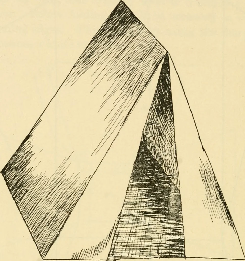An illustration from Raphia and reed weaving, including also cardboard and paper construction; a practical course for primary and elementary schools, 1901, leaf 51