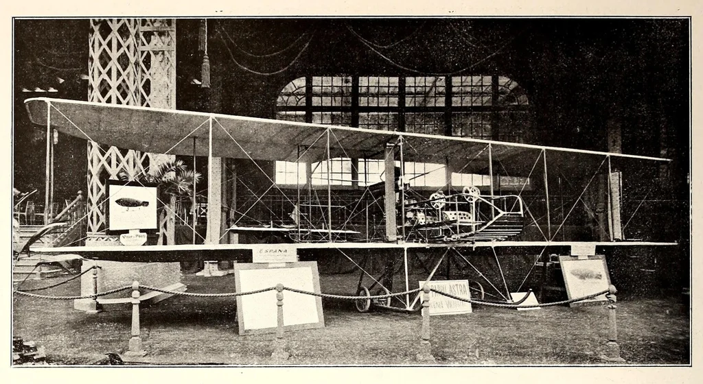 An illustration from Rapport officiel sur la première exposition internationale de locomotion aérienne, 1910, leaf 162