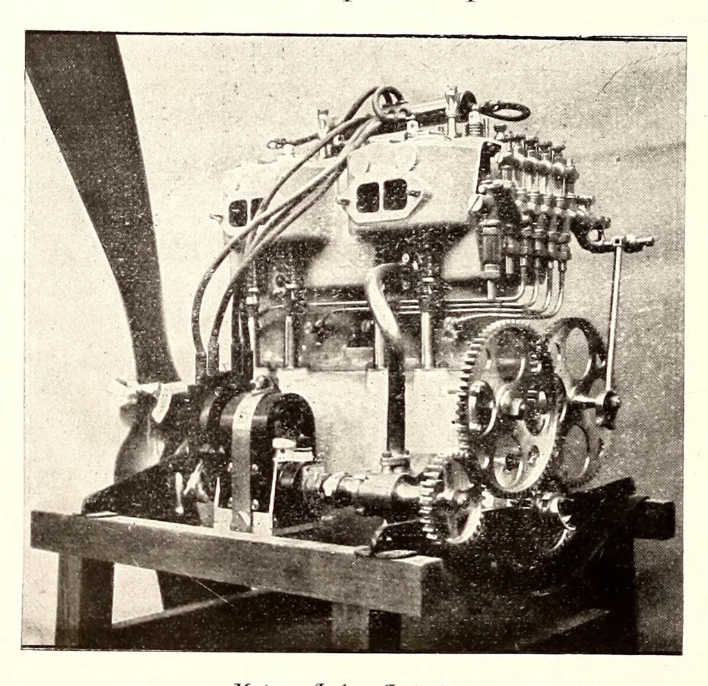 An illustration from Rapport officiel sur la première exposition internationale de locomotion aérienne, 1910, leaf 186