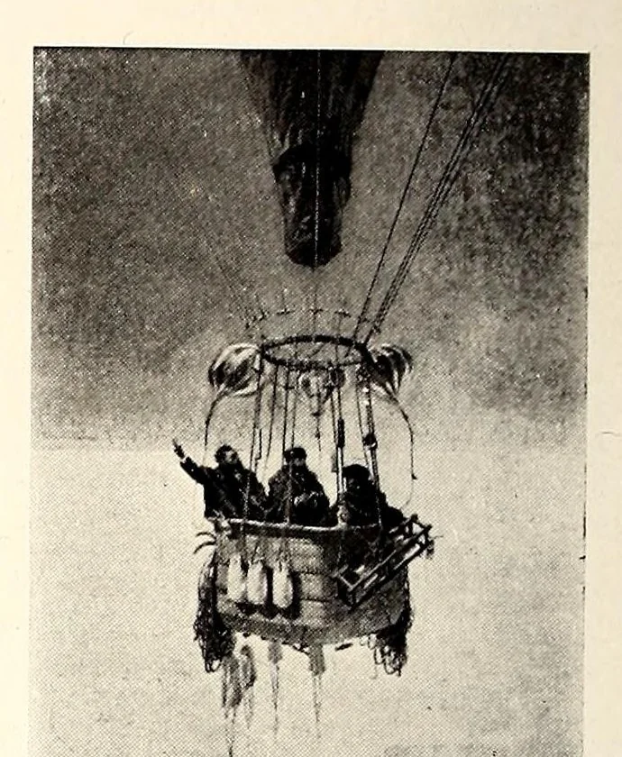 An illustration from Rapport officiel sur la première exposition internationale de locomotion aérienne, 1910, leaf 86