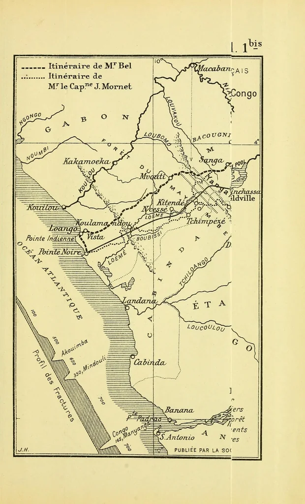 An illustration from Rapport sur une mission au Congo français (1906-1907), 1908, leaf 63