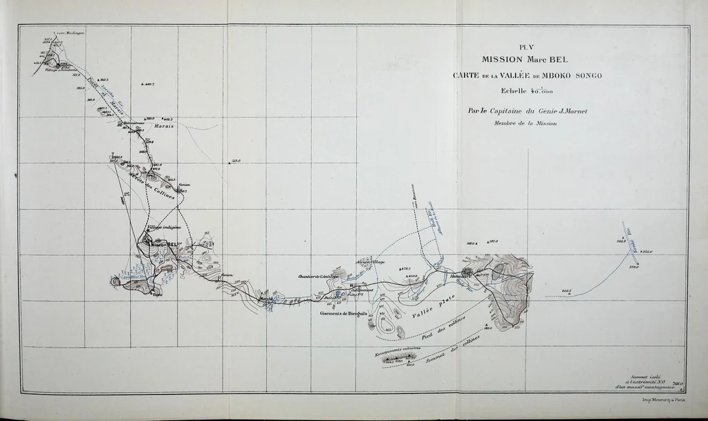 An illustration from Rapport sur une mission au Congo français (1906-1907), 1908, leaf 81