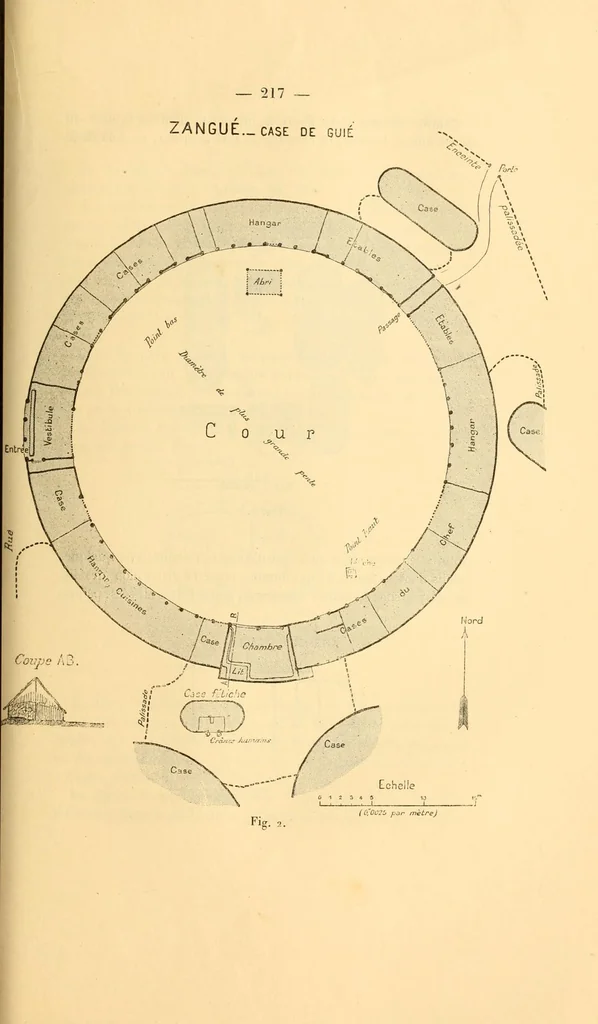 An illustration from Rapport sur une mission scientifique a la Côte d'Ivoire, 1898, leaf 83