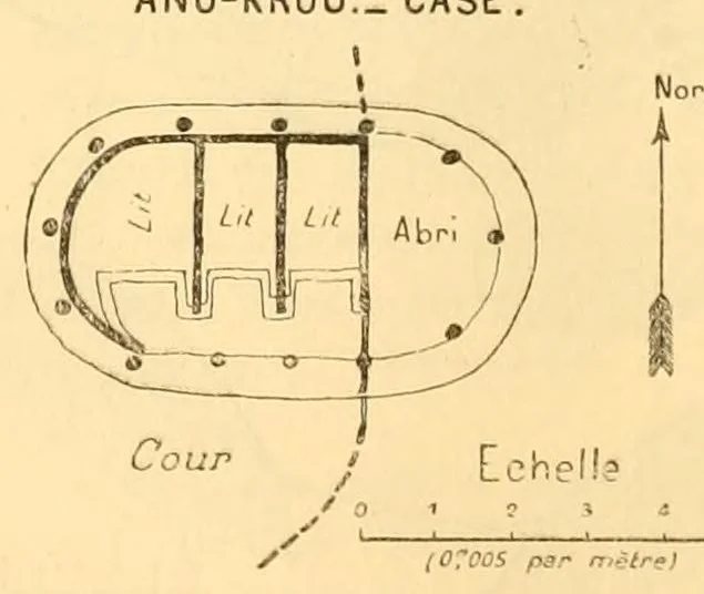 An illustration from Rapport sur une mission scientifique a la Côte d'Ivoire, 1898, leaf 84