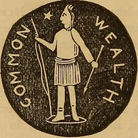 An illustration from Rare American coins: their description, and past and present fictitious values, 1887, leaf 19