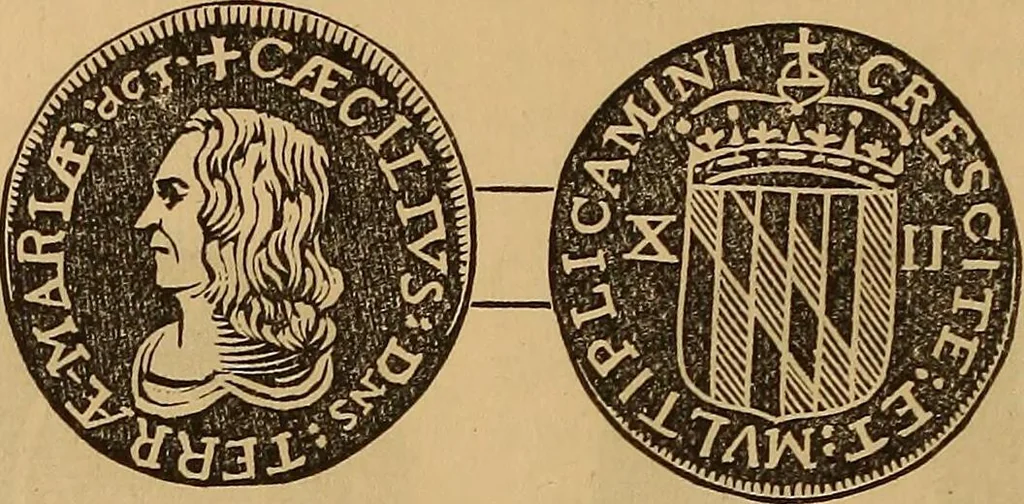 An illustration from Rare American coins: their description, and past and present fictitious values, 1887, leaf 25