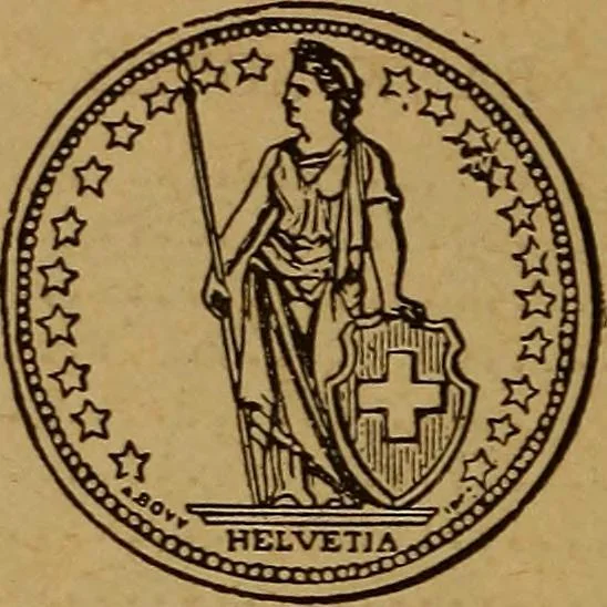 An illustration from The rare coins of America, England, Ireland, Scotland, France, Germany, and Spain ... a complete list of and prices paid for rare American ... coins, fractional currency, colonial, continental and Confederate paper money; a list of all counterfeit U. S. Treasury and national bank notes and Canadian banks notes, and how to detect them; the market value of all nations' coins and bank notes in U.S. money; a list of and prices paid for rare English, Irish, Scotch, French, German and Spanish coins. Illustrated with about 150 cuts, 1889, leaf 177