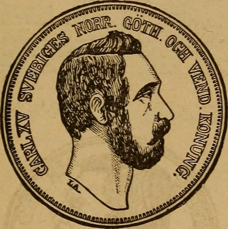 An illustration from The rare coins of America, England, Ireland, Scotland, France, Germany, and Spain ... a complete list of and prices paid for rare American ... coins, fractional currency, colonial, continental and Confederate paper money; a list of all counterfeit U. S. Treasury and national bank notes and Canadian banks notes, and how to detect them; the market value of all nations' coins and bank notes in U.S. money; a list of and prices paid for rare English, Irish, Scotch, French, German and Spanish coins. Illustrated with about 150 cuts, 1889, leaf 178