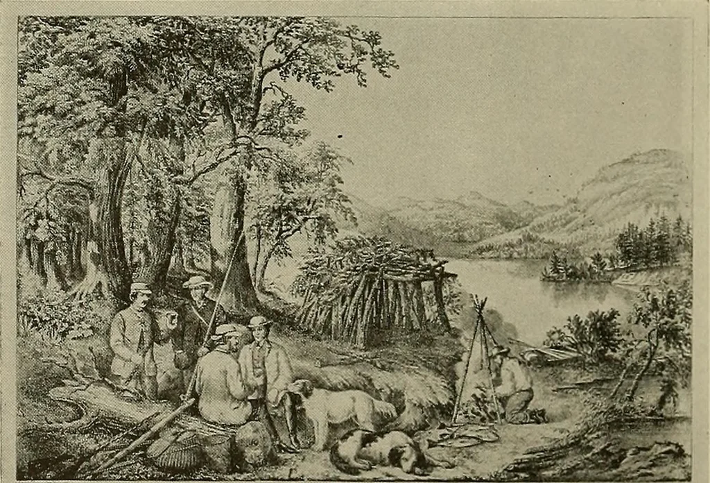 An illustration from Rare and interesting early American prints and paintings : on exhibition and sale at the Michaelsen Gallery ... New York, 1900, leaf 21