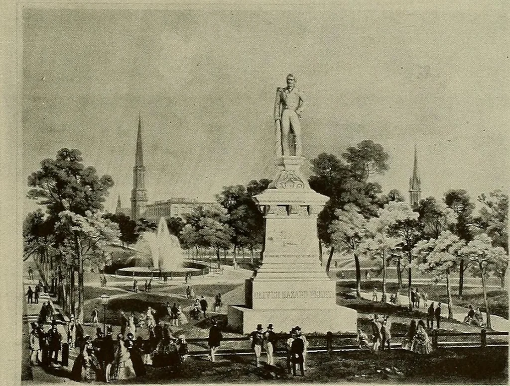An illustration from Rare and interesting early American prints and paintings : on exhibition and sale at the Michaelsen Gallery ... New York, 1900, leaf 26