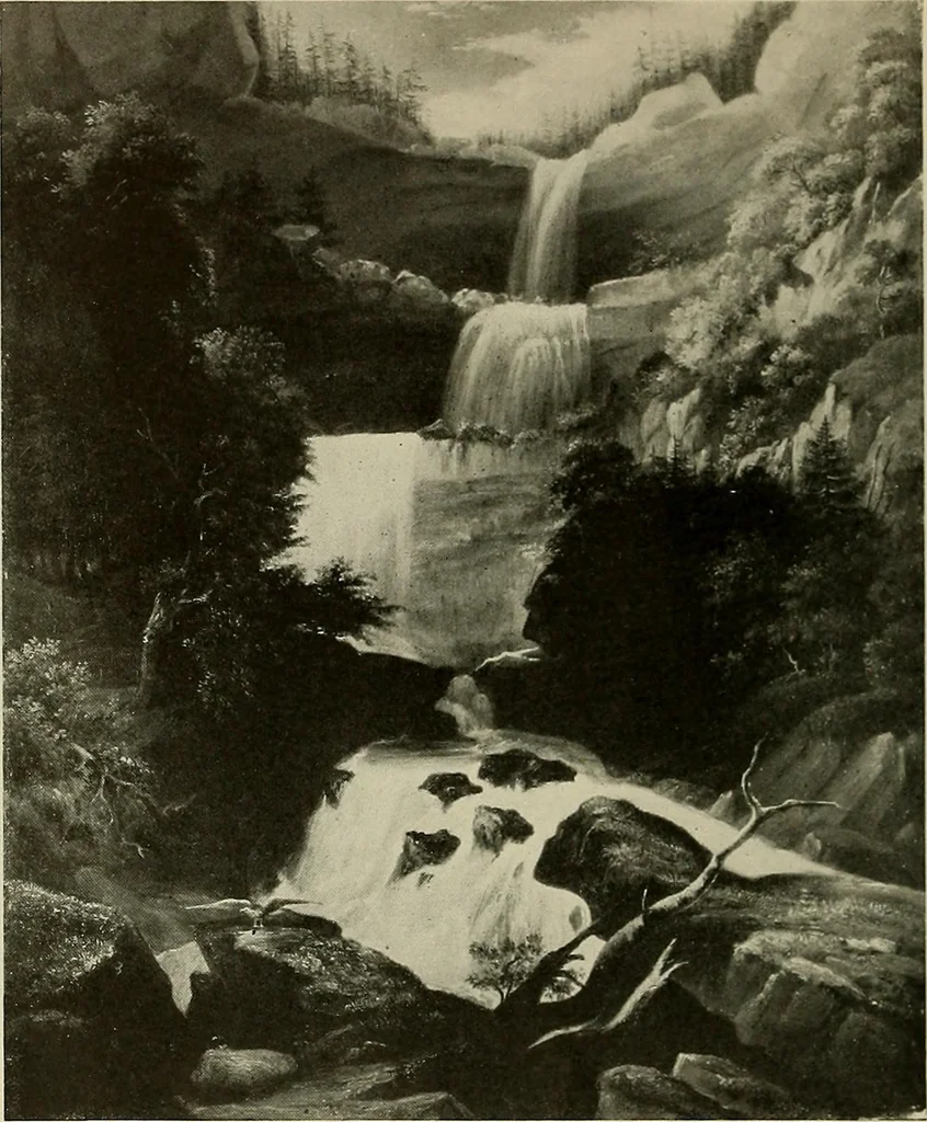An illustration from Rare and interesting early American prints and paintings : on exhibition and sale at the Michaelsen Gallery ... New York, 1900, leaf 45