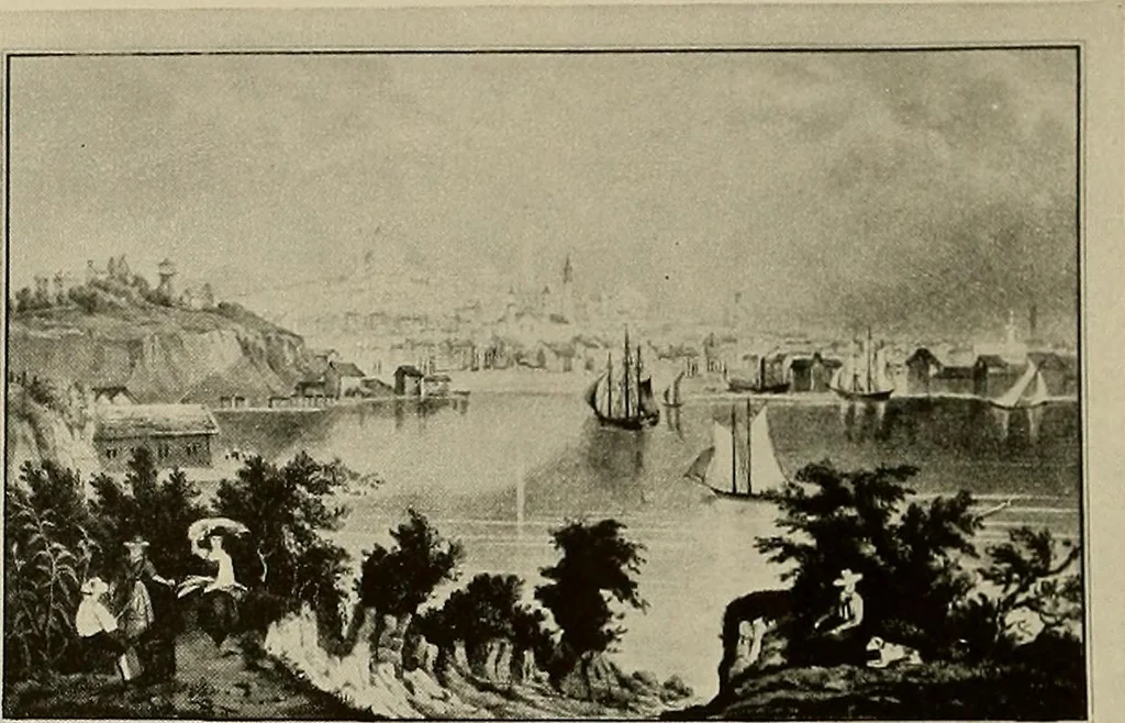 An illustration from Rare and interesting early American prints and paintings : on exhibition and sale at the Michaelsen Gallery ... New York, 1900, leaf 5