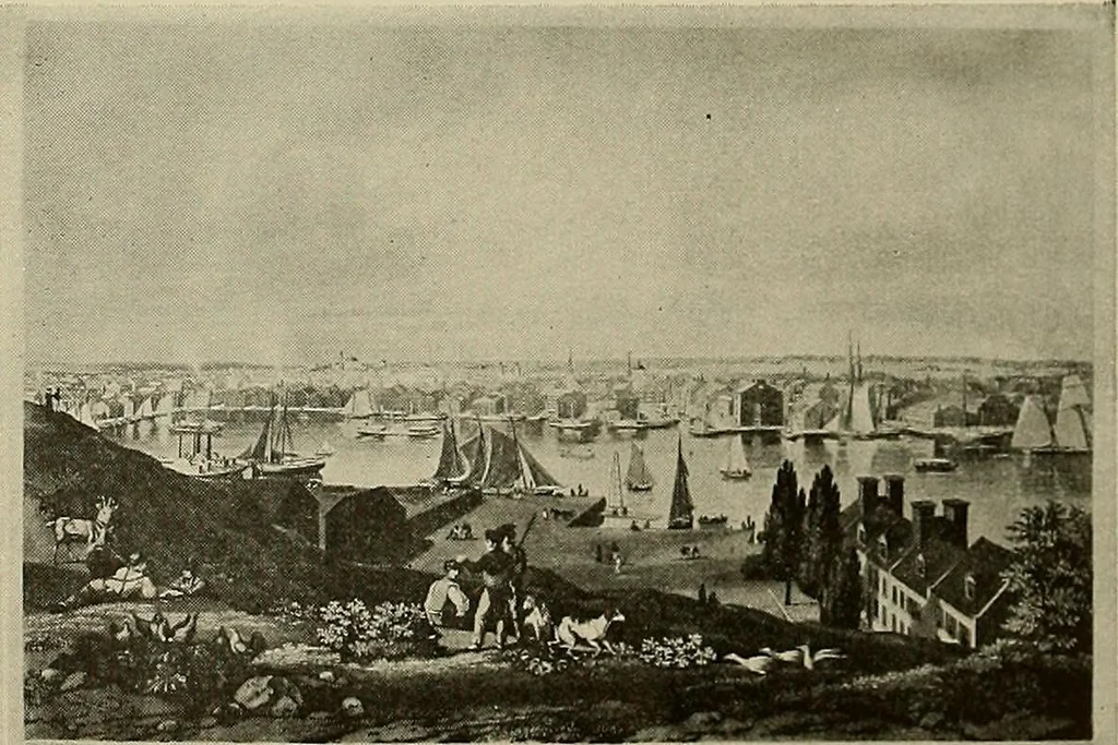 An illustration from Rare and interesting early American prints and paintings : on exhibition and sale at the Michaelsen Gallery ... New York, 1900, leaf 5