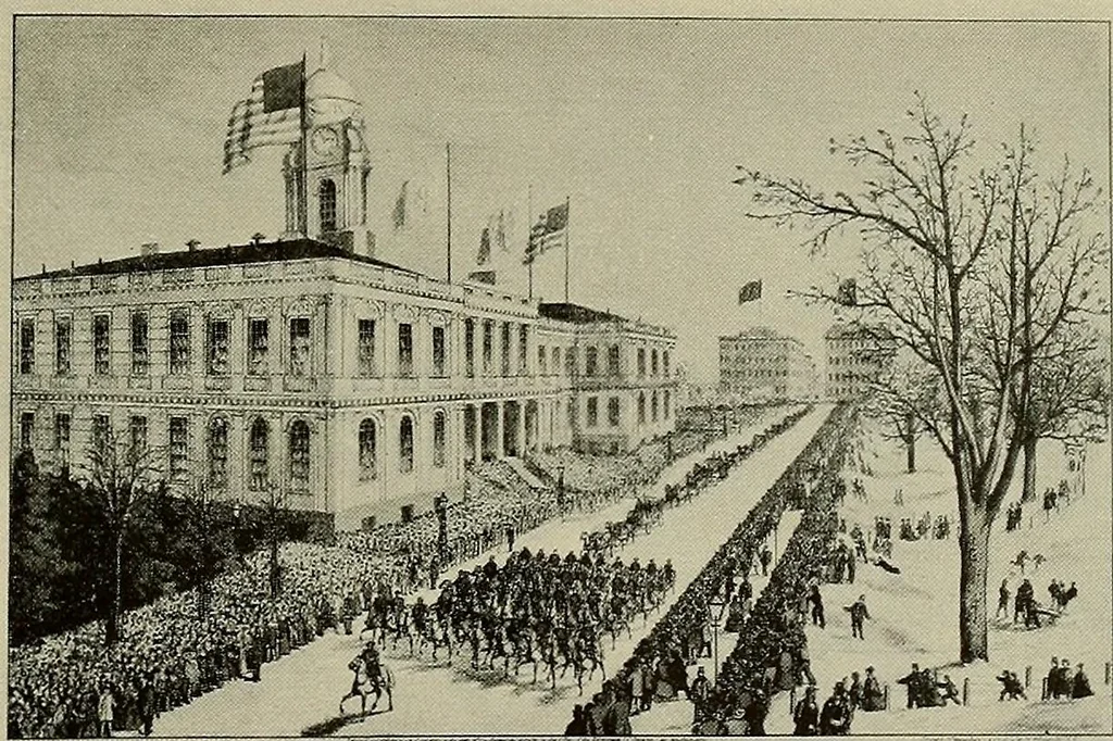 An illustration from Rare and interesting early American prints and paintings : on exhibition and sale at the Michaelsen Gallery ... New York, 1900, leaf 6