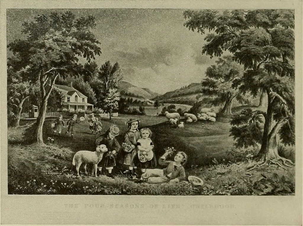An illustration from Rare and interesting early American prints and paintings : on exhibition and sale at the Michaelsen Gallery ... New York, 1900, leaf 7