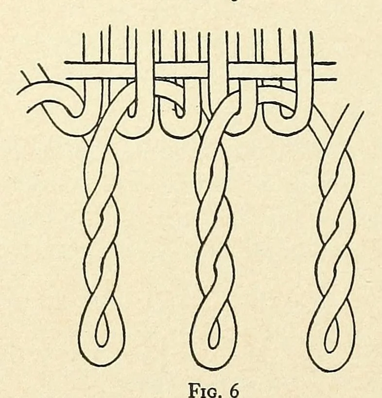 An illustration from A rare Salish blanket, 1926, leaf 24