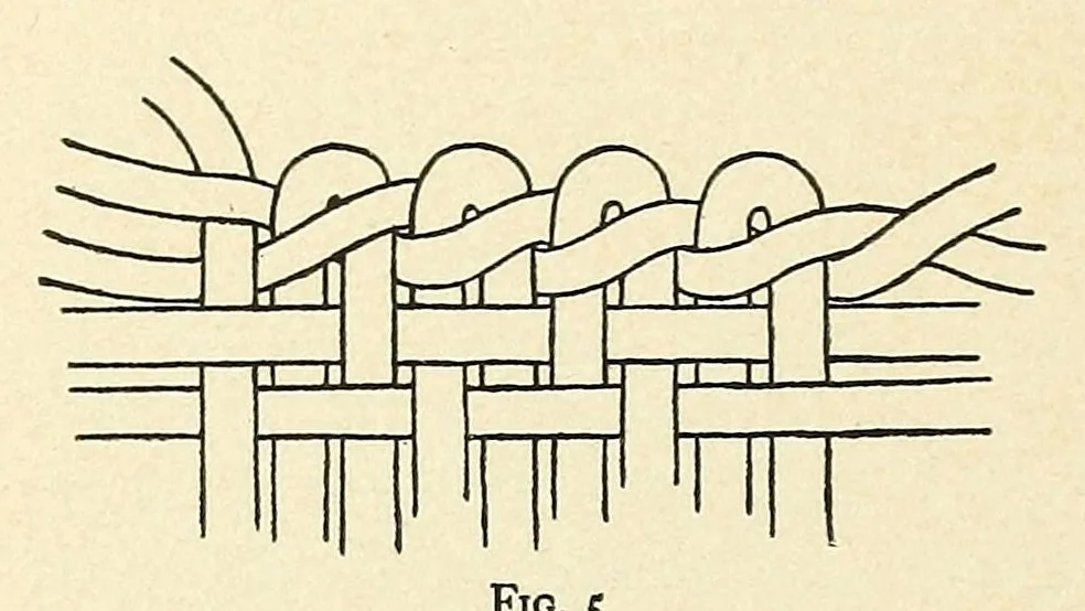 An illustration from A rare Salish blanket, 1926, leaf 24