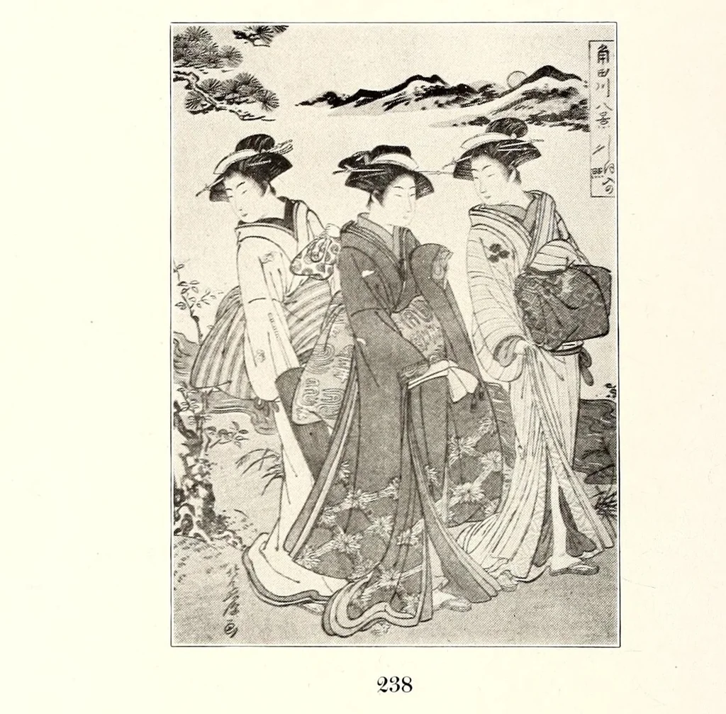 An illustration from Rare and valuable Japanese color prints : including the collection of Julio E. van Caneghem of Paris, 1921, leaf 80