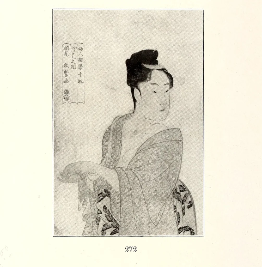 An illustration from Rare and valuable Japanese color prints : including the collection of Julio E. van Caneghem of Paris, 1921, leaf 98