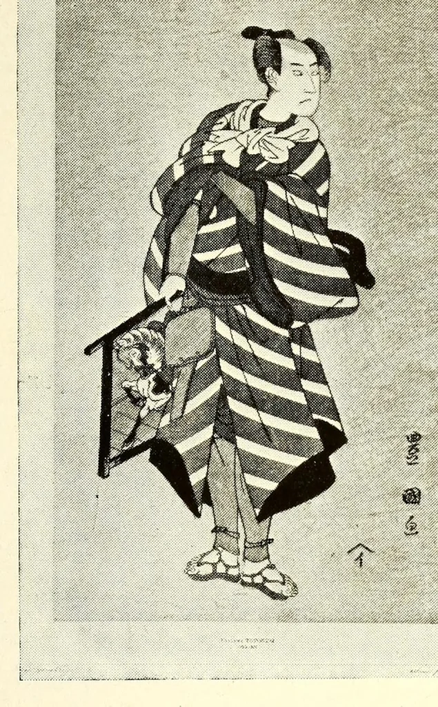 An illustration from Rare and valuable Japanese color prints : the noted collection formed by a distinguished French connoisseur of Paris, 1921, leaf 91