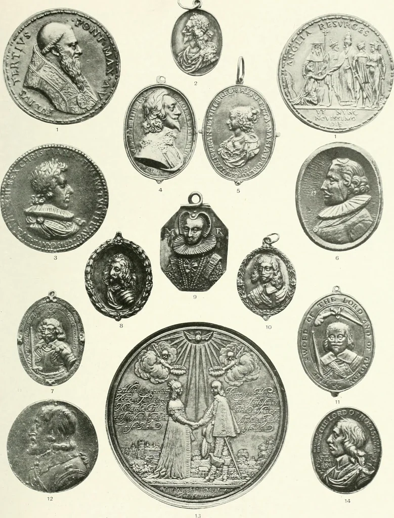 An illustration from Rariora; being notes of some of the printed books, manuscripts, historical documents, medals, engravings, pottery, etc., collected (1858-1900), 1902, leaf 156