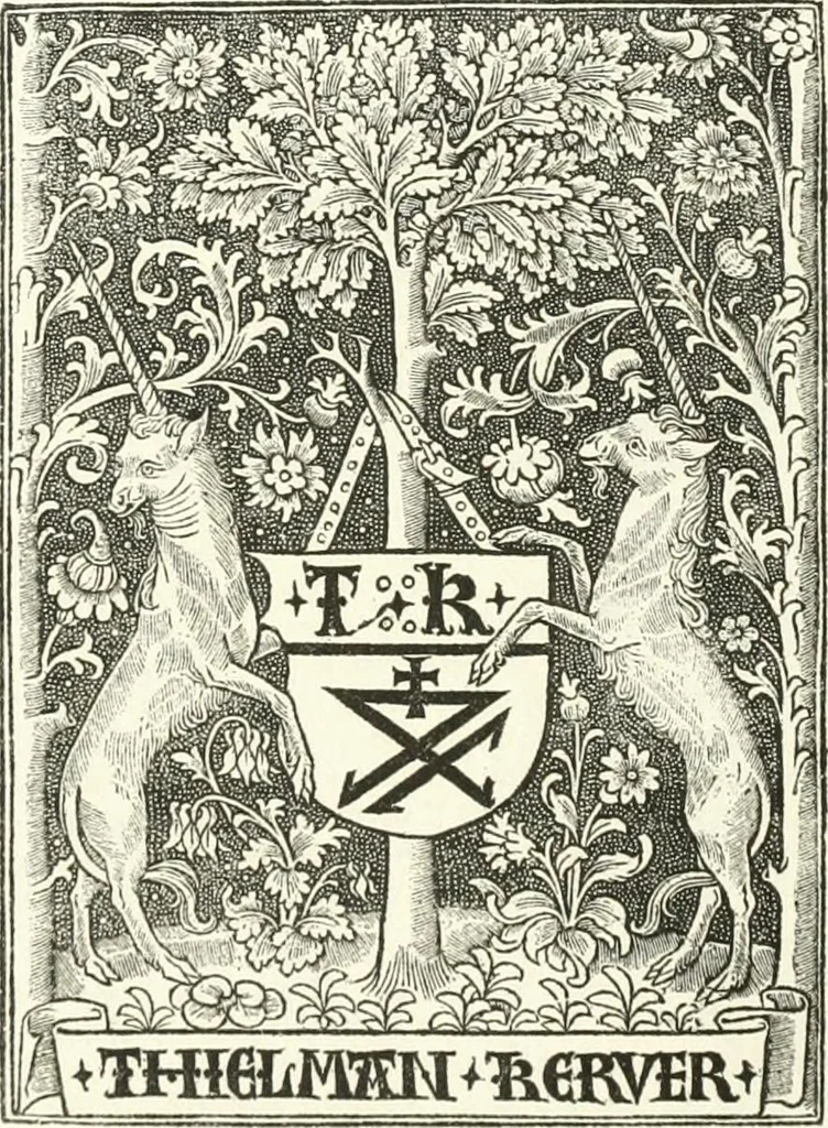 An illustration from Rariora; being notes of some of the printed books, manuscripts, historical documents, medals, engravings, pottery, etc., collected (1858-1900), 1902, leaf 29