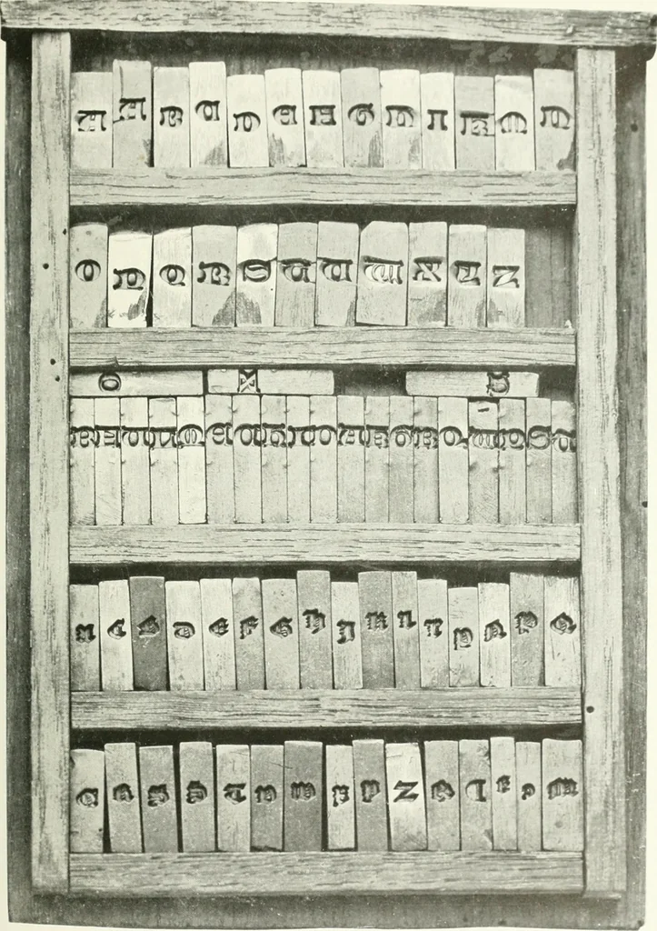 An illustration from Rariora; being notes of some of the printed books, manuscripts, historical documents, medals, engravings, pottery, etc., collected (1858-1900), 1902, leaf 106