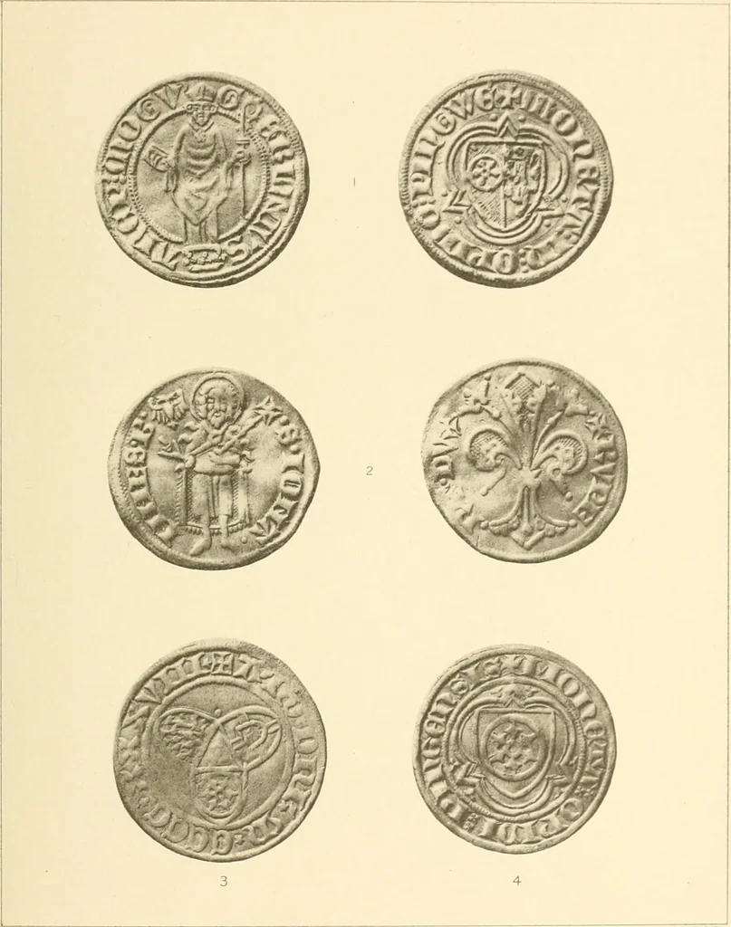 An illustration from Rariora; being notes of some of the printed books, manuscripts, historical documents, medals, engravings, pottery, etc., collected (1858-1900), 1902, leaf 110