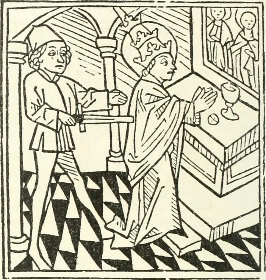 An illustration from Rariora; being notes of some of the printed books, manuscripts, historical documents, medals, engravings, pottery, etc., collected (1858-1900), 1902, leaf 163