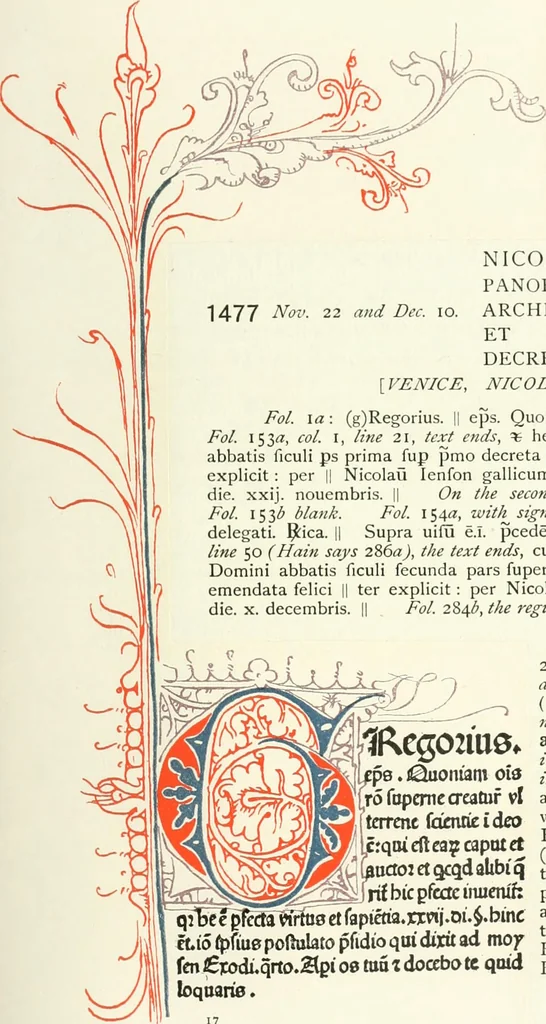 An illustration from Rariora; being notes of some of the printed books, manuscripts, historical documents, medals, engravings, pottery, etc., collected (1858-1900), 1902, leaf 170