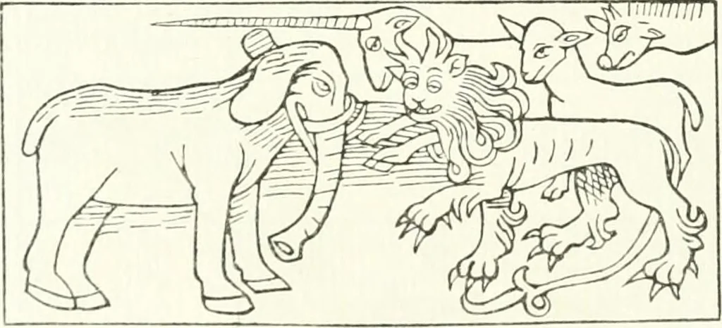 An illustration from Rariora; being notes of some of the printed books, manuscripts, historical documents, medals, engravings, pottery, etc., collected (1858-1900), 1902, leaf 191