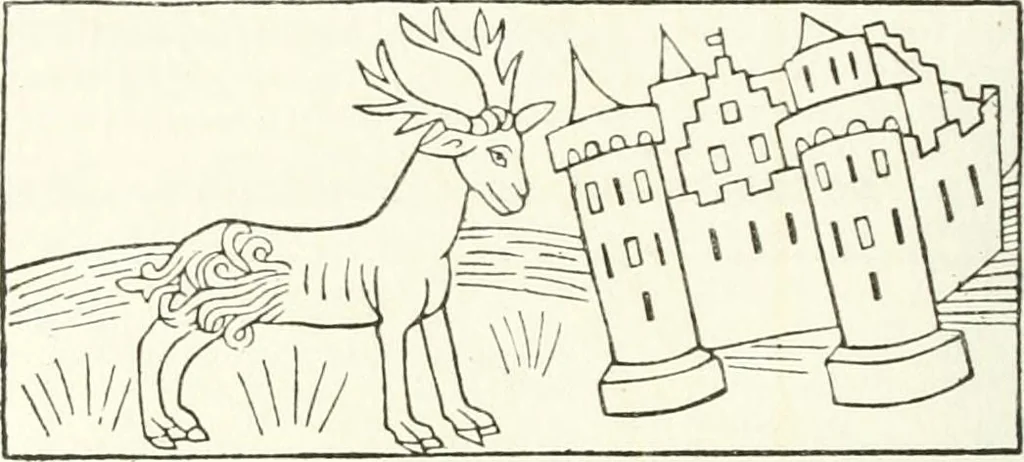 An illustration from Rariora; being notes of some of the printed books, manuscripts, historical documents, medals, engravings, pottery, etc., collected (1858-1900), 1902, leaf 193
