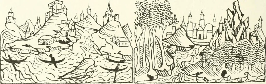 An illustration from Rariora; being notes of some of the printed books, manuscripts, historical documents, medals, engravings, pottery, etc., collected (1858-1900), 1902, leaf 197