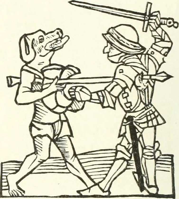 An illustration from Rariora; being notes of some of the printed books, manuscripts, historical documents, medals, engravings, pottery, etc., collected (1858-1900), 1902, leaf 205