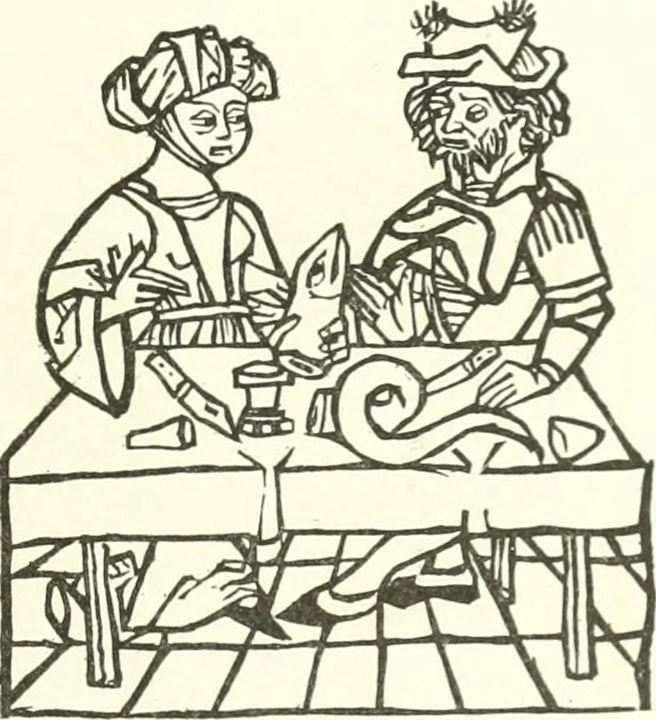 An illustration from Rariora; being notes of some of the printed books, manuscripts, historical documents, medals, engravings, pottery, etc., collected (1858-1900), 1902, leaf 206